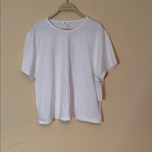 NWT thleta Essential White Short Sleeve Tee‎ Sz XL
